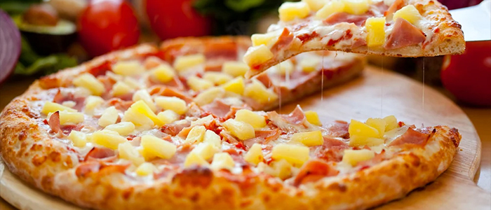 Ham & Pineapple Pizza  9" 