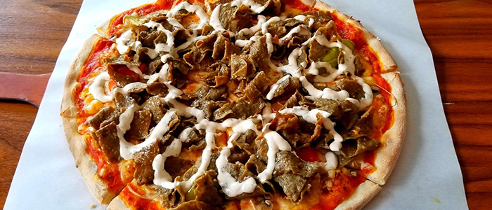 Doner Meat Pizza  9" 